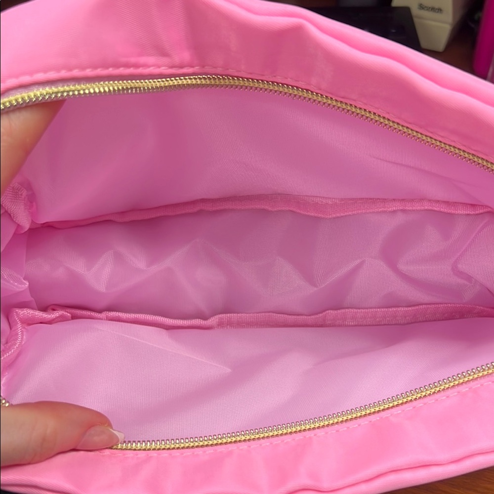 Colorful Lettered Pink Pouch - Picture 4 of 6